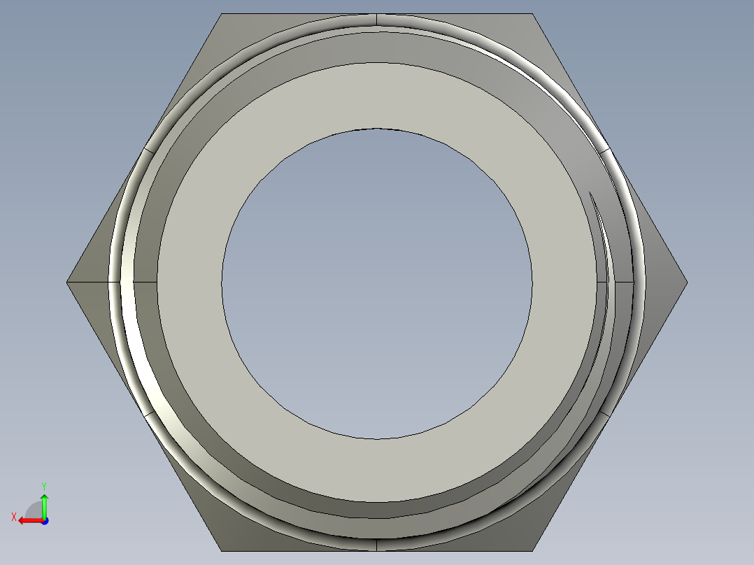B2005121-软管接头宝塔接头后视图