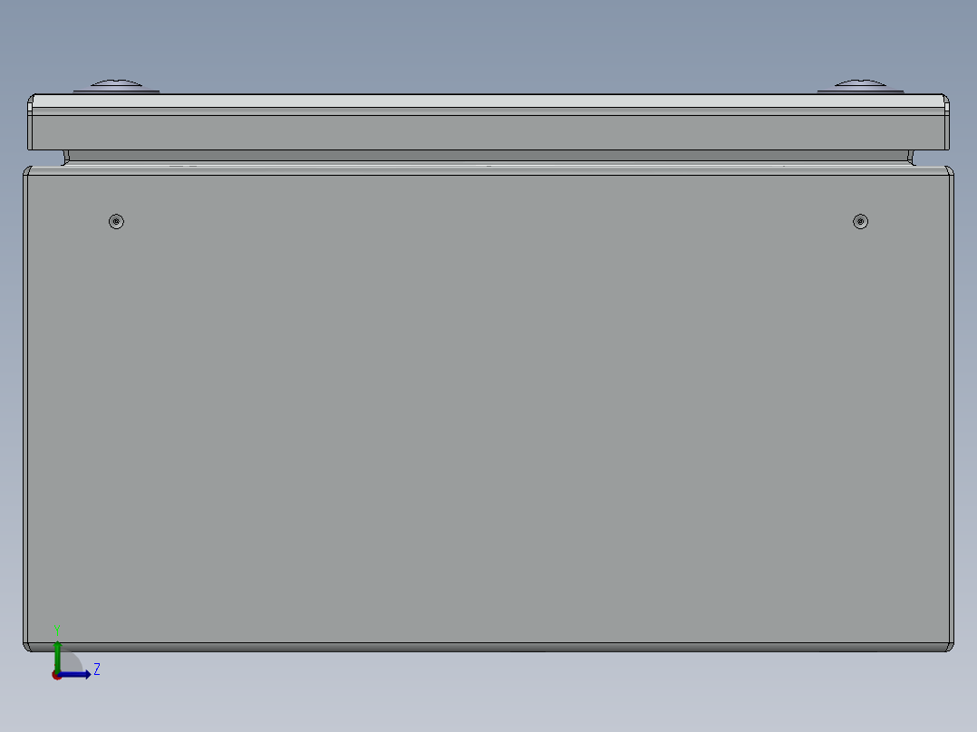300x200x120电箱左视图