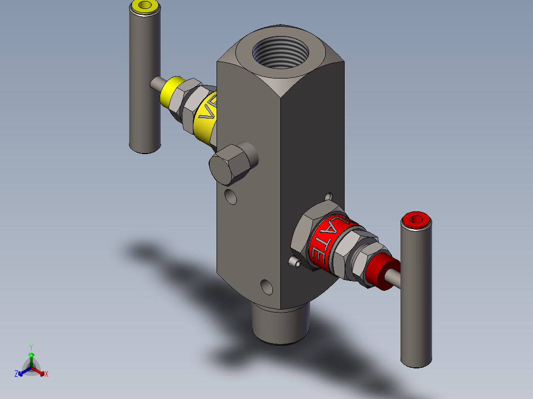 L2型-截止阀和放气阀模型