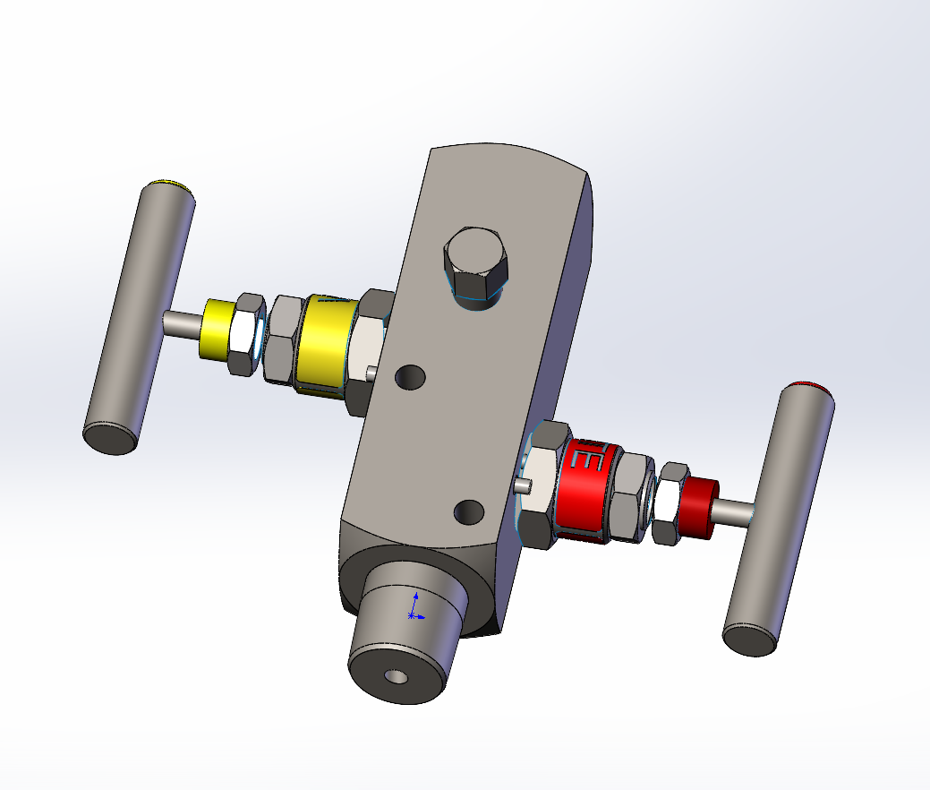L2型-截止阀和放气阀模型