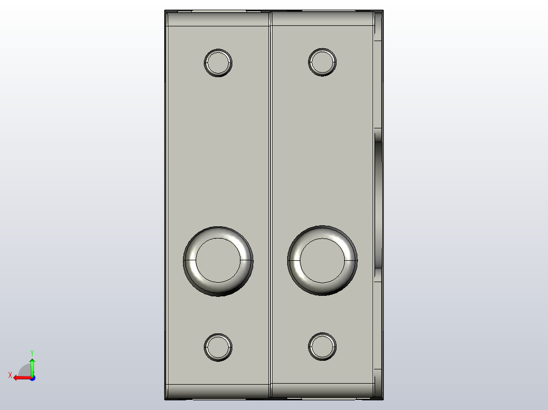 怡合达保险座保险管ZKD30-2后视图