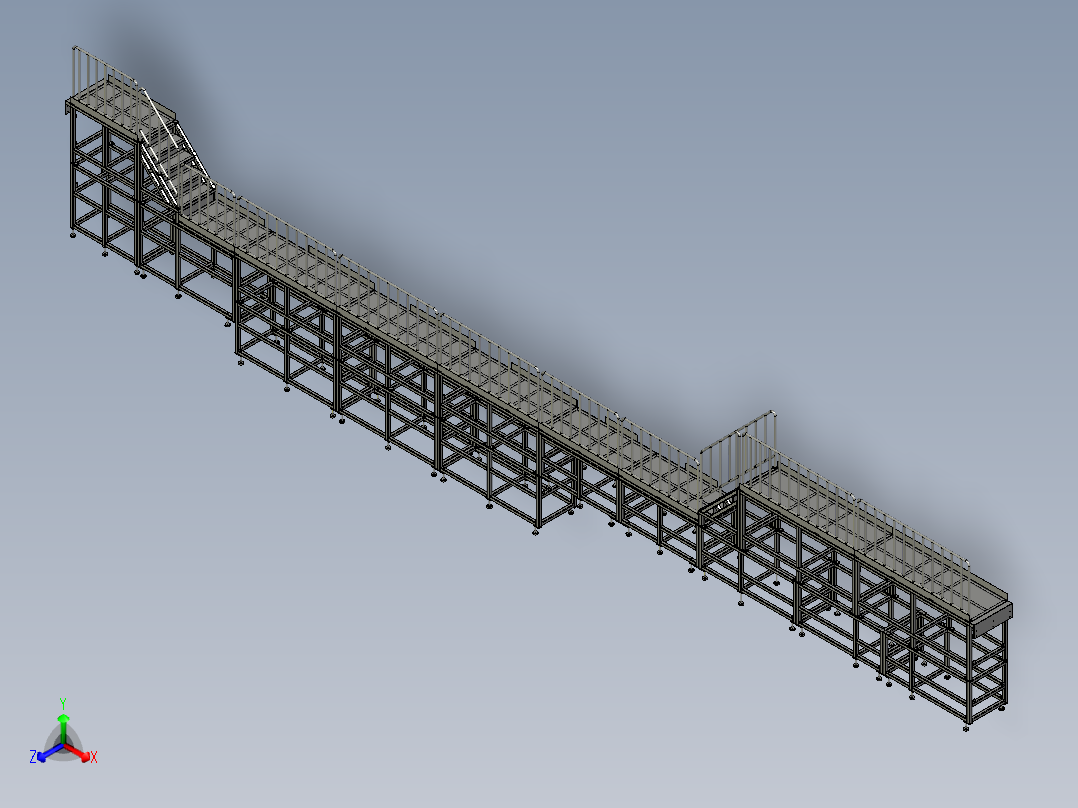 外走廊总装配主视图