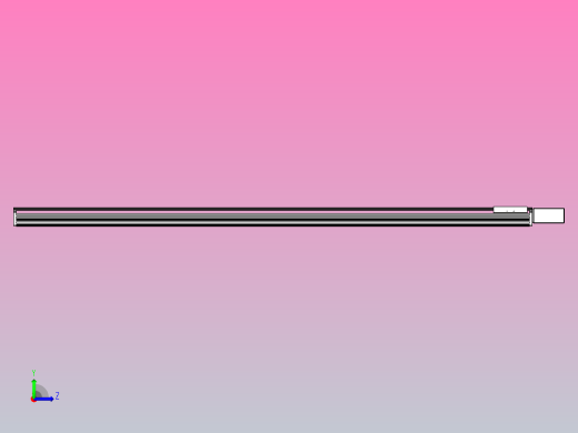 皮带直线轴半封闭可选导轨TPA-HNB-202D-140-L2750-ML-C-P75-N3左视缩略图