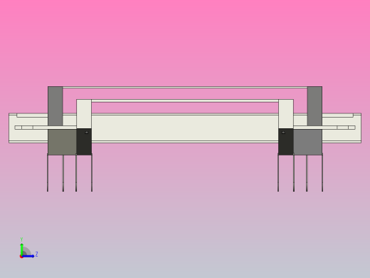 吉普CJ8框架模型左视缩略图
