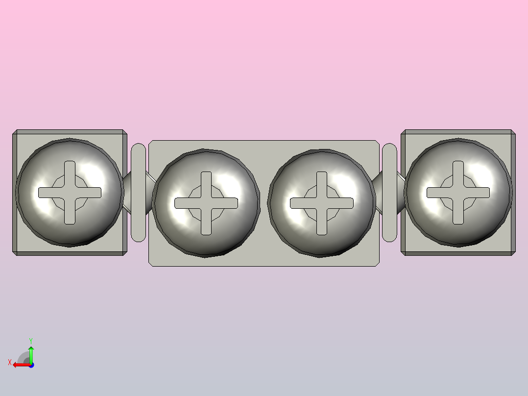 带交叉滚轮d2mm和90mm行程的线性导轨JVW 2-90后视图