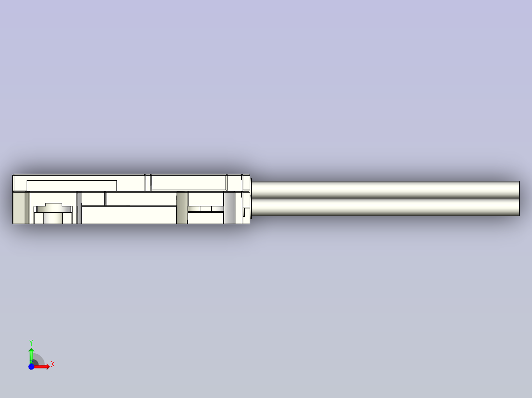 深浦光纤传感器 SP-E212前视图