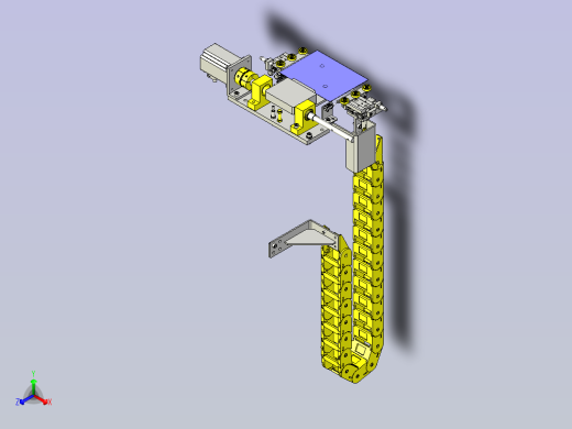 一款工件反转组件3D图纸