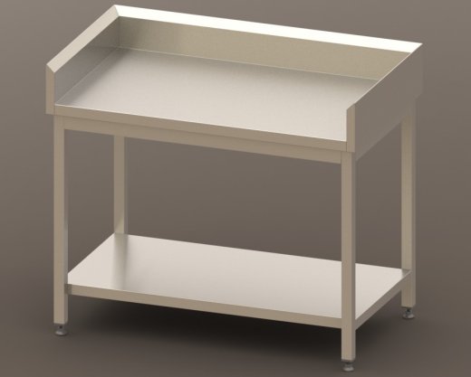 不锈钢工作台（120 x 70 x 90 厘米）缩略图