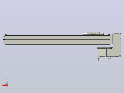 GTH4-L#-300-BM-M05-C3 GTH4内嵌式螺杆滑台 电机后折 TOYO模组后视缩略图
