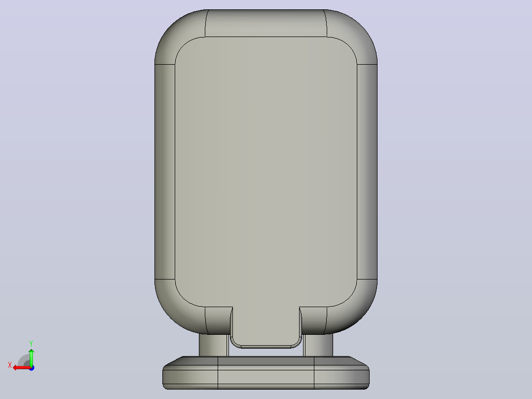 条码扫描器符号 DS9208后视图