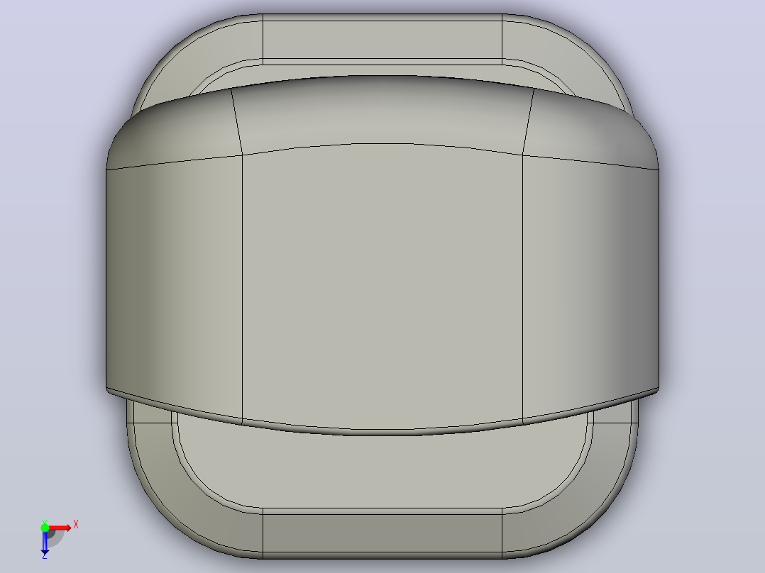 条码扫描器符号 DS9208俯视图