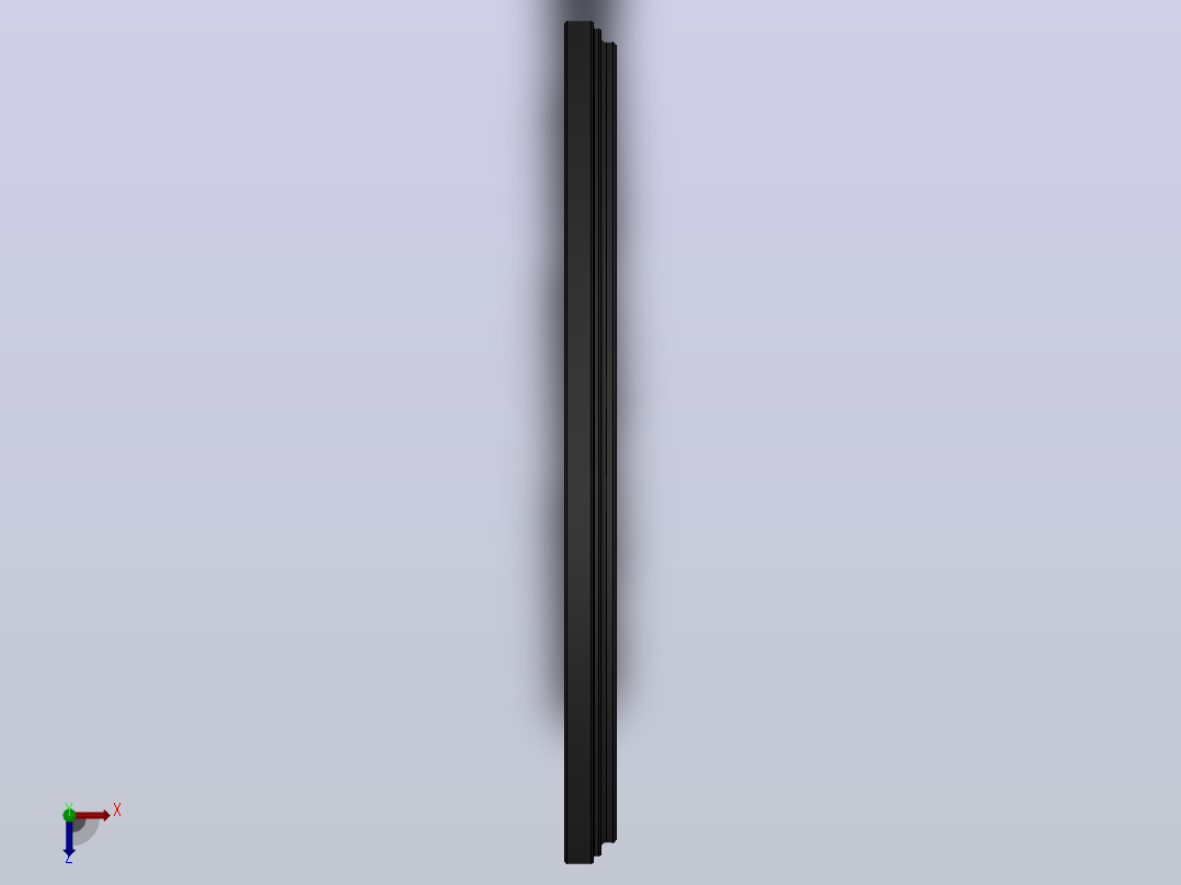 A1防尘圈（丁腈橡胶）[A1F035N3587]俯视图