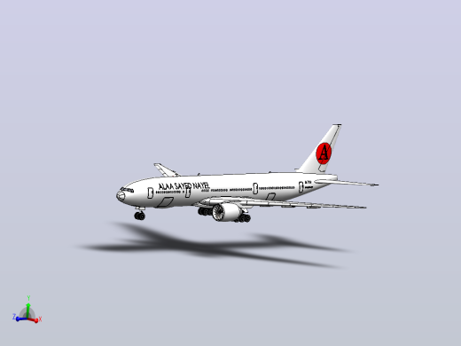 波音777飞机