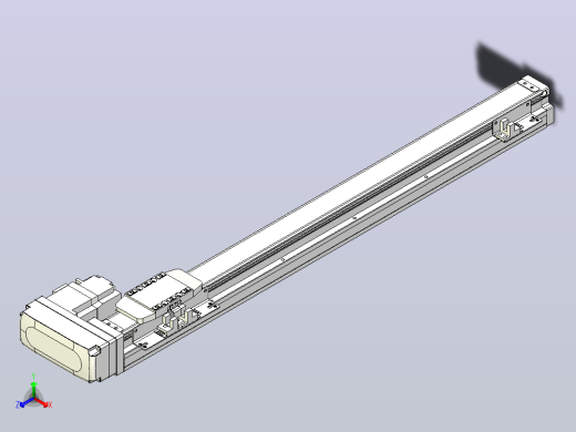 滚珠丝杠直线轴内置导轨TPA-GCR-40-1210C-L450-MR-M10-N3