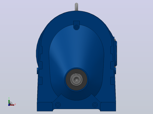 RX57底脚轴伸式安装斜齿轮减速机RX57-Y0.25-4P-71-M1-0°前视缩略图