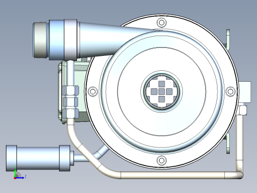 泵 CTI CC 1SSV2K4FZ-15C 1,5kW_2900rpm左视缩略图
