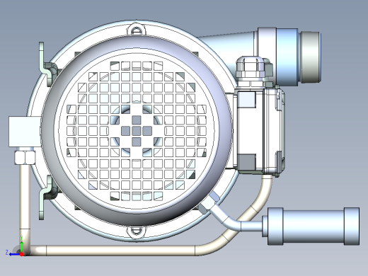 泵 CTI CC 1SSV2K4FZ-15C 1,5kW_2900rpm右视缩略图