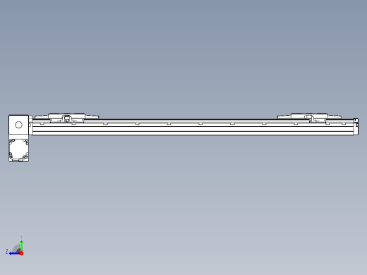 皮带直线轴双滑块型TPA-GCBS-120-P70-L275-LP-M20-N3右视缩略图