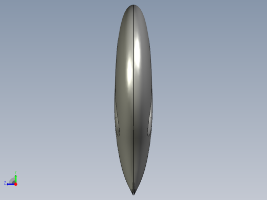 solidworks 心形模型右视缩略图