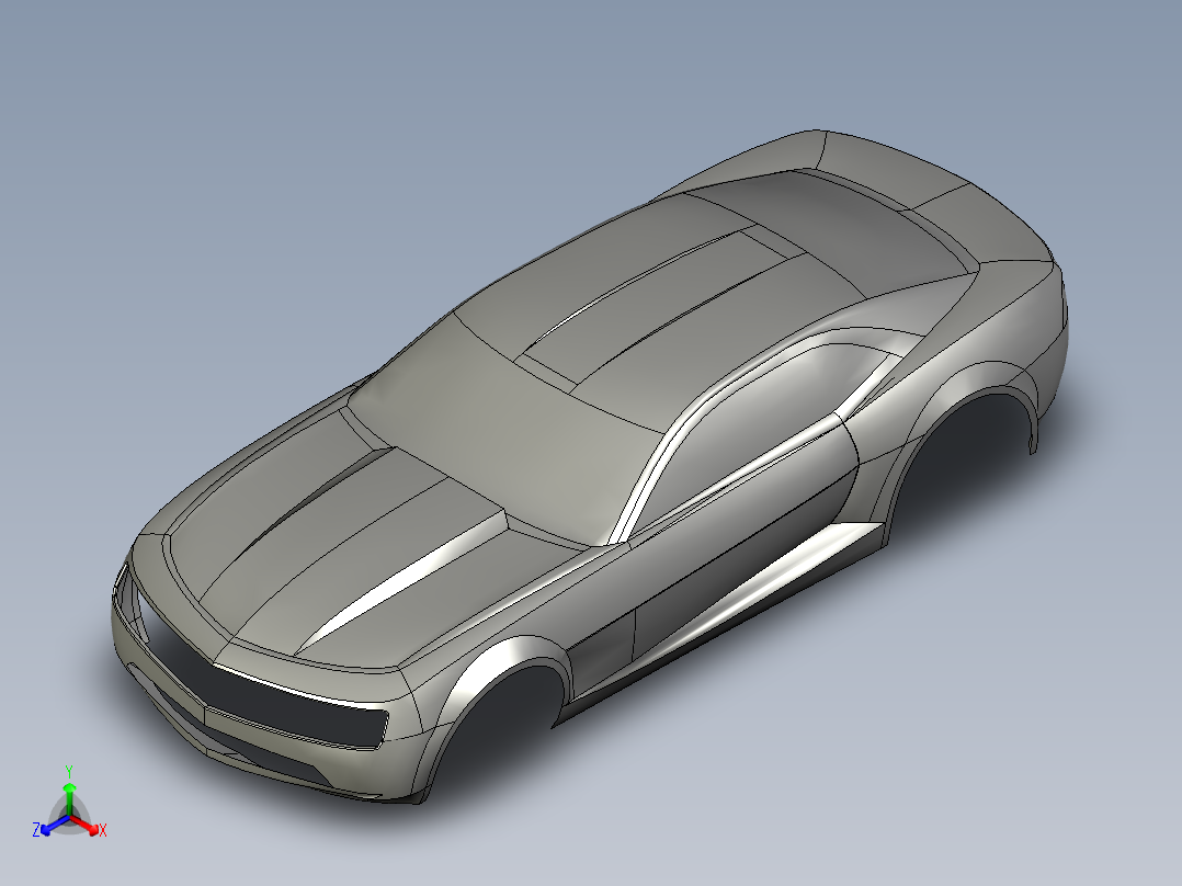 2010年雪佛兰卡玛洛的车身