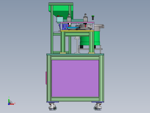T946 塑料件震动供料机前视缩略图