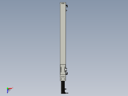 Toyo东佑达直线模组-ECH6-650-BC+煞車-M5俯视缩略图