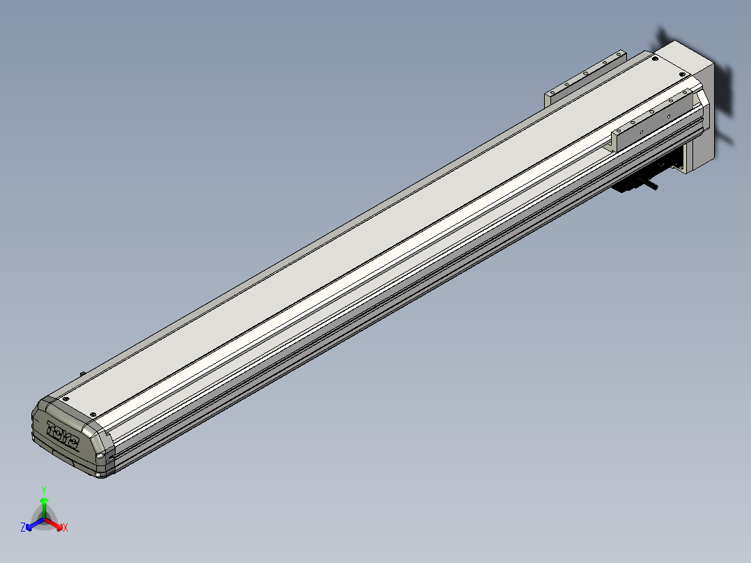 Toyo东佑达直线模组-ETH14-900-BM-200W主视图
