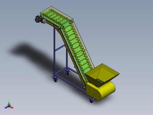H646 提升机正等轴测缩略图