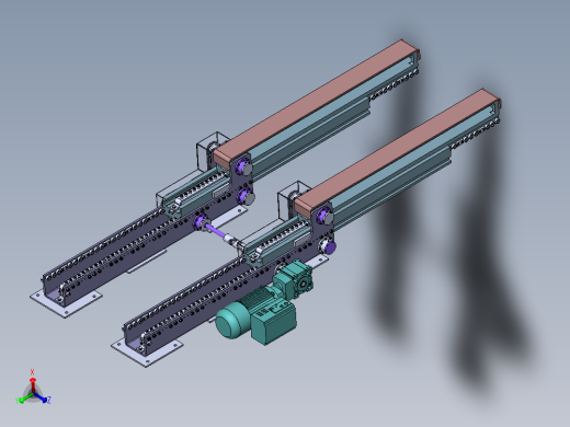 T957 堆垛机货叉