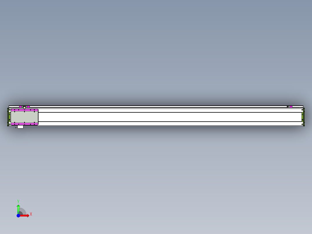 威洛博LC系列3d模型模组LC14S2Y-S2000前视图