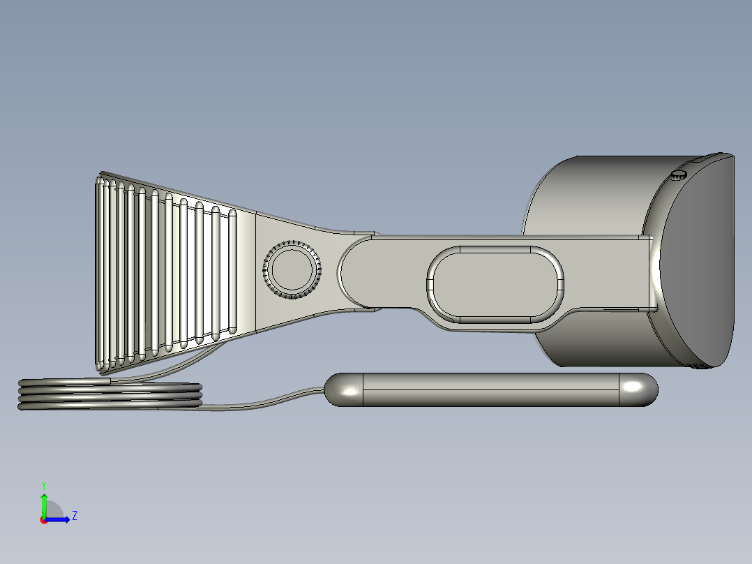 Apple Vision Pro VR眼镜 - 带电池左视图