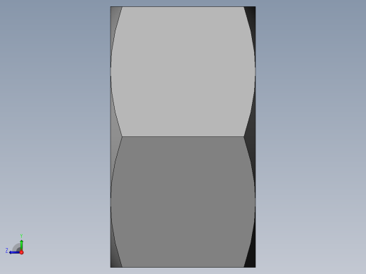 DIN 934 螺母-M18 Nut.SLDPRT右视缩略图