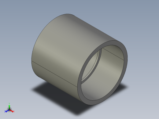 船舶管路系统SeaCor_Coupling_SxS_37J129040_4in正等轴测缩略图