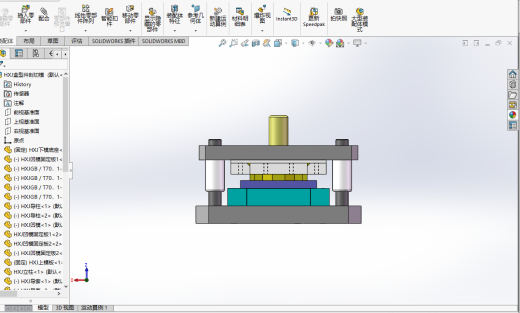 盒型件剖切模缩略图