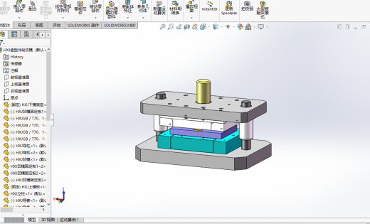 盒型件剖切模缩略图