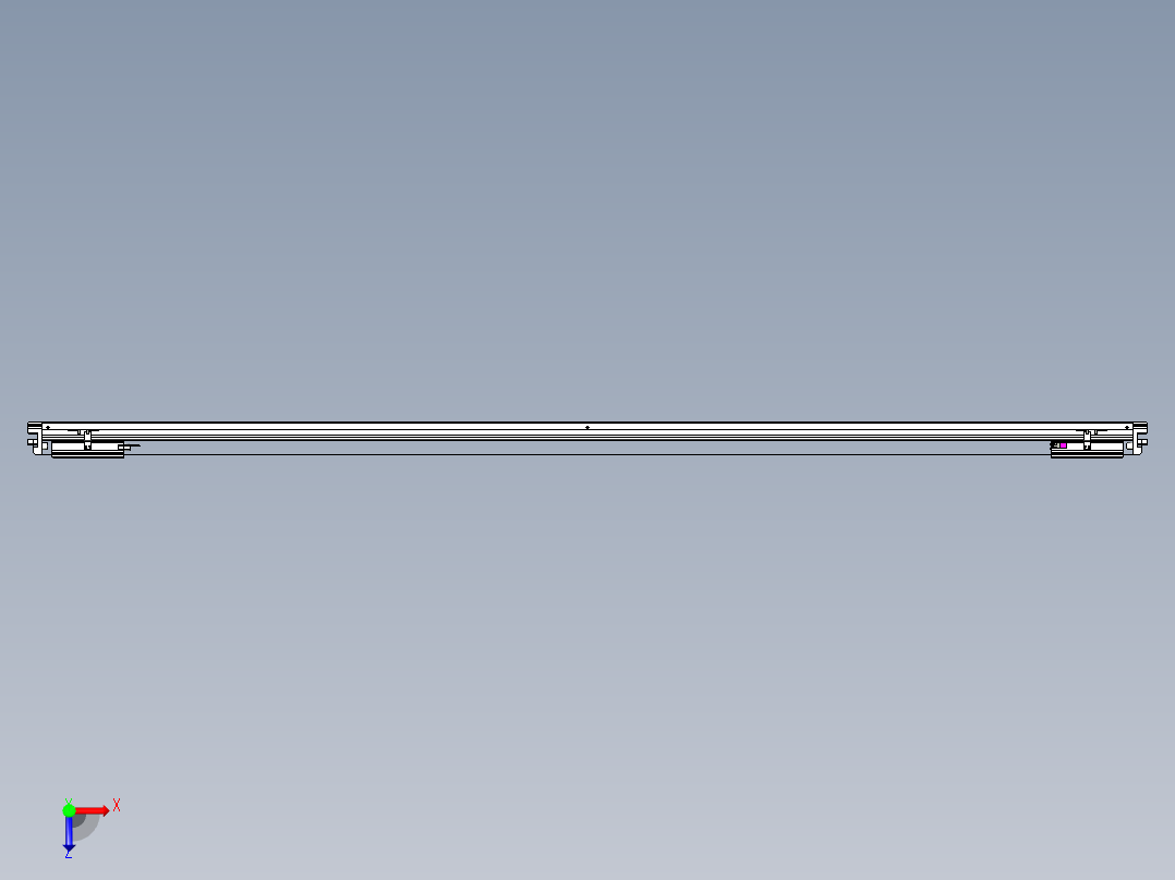 威洛博VL系列3d模型模组2VL17E2Y-S2300俯视图