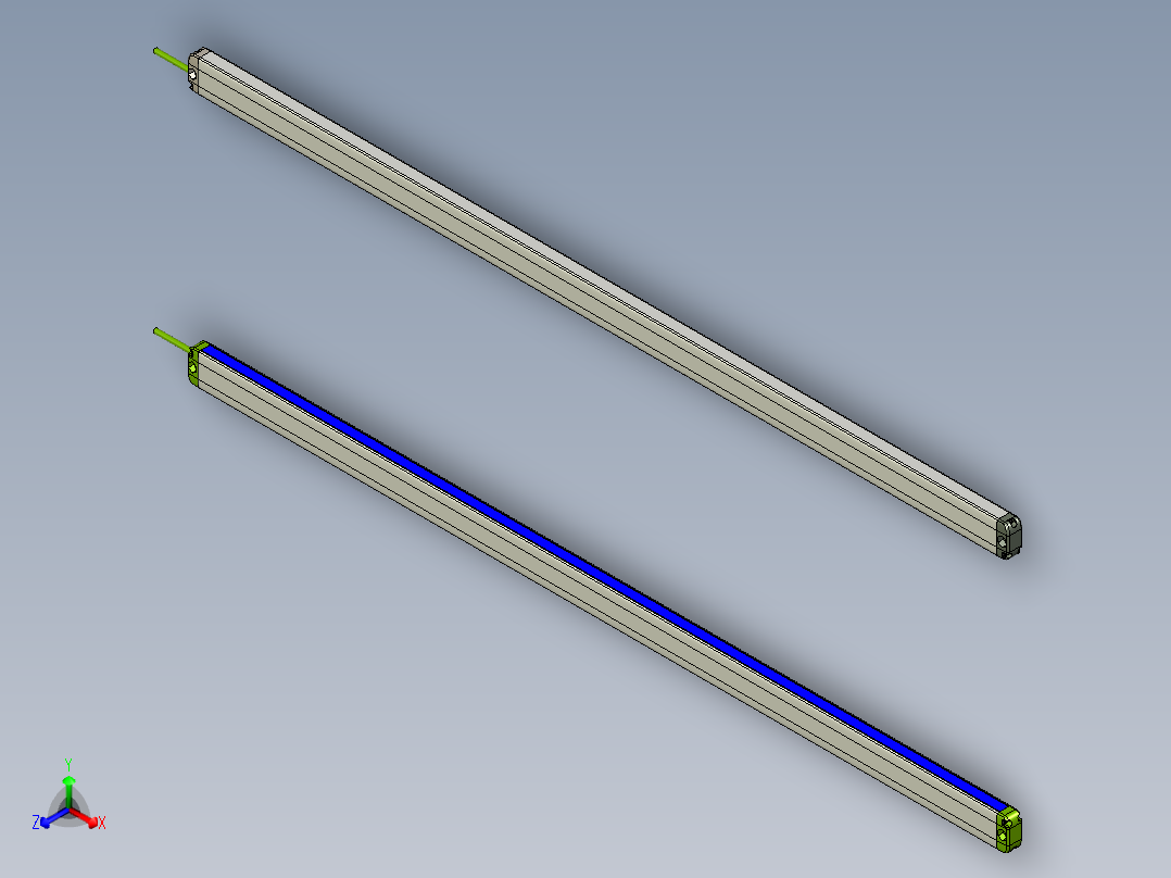 安全_区域传感器H2TLS1840_3D正等轴测图