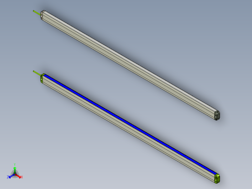 安全_区域传感器H2TLS1840_3D正等轴测缩略图