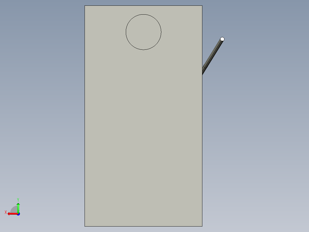 Usb数码显微镜后视图