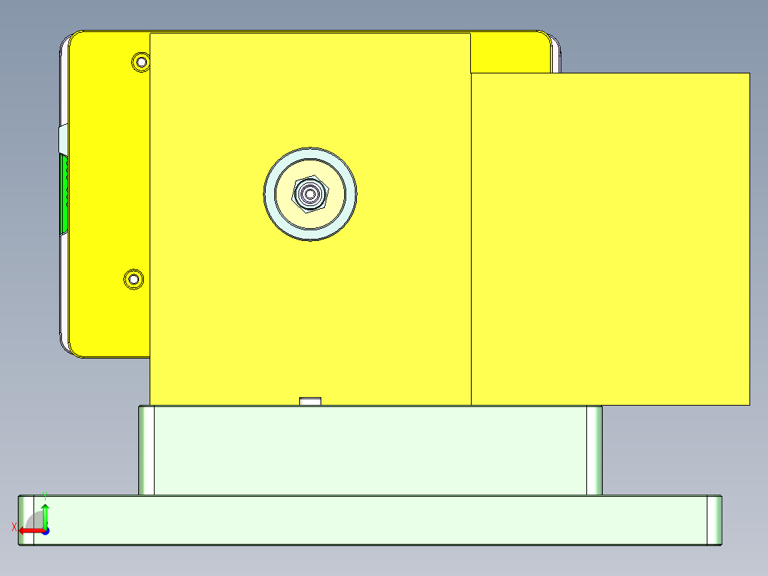 HAZEL-C笔记本CNC工装夹具三维模型-CNC5-0512后视图