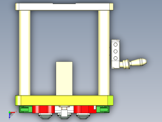 G2-C-笔记本CNC工装夹具三维模型CNC2俯视缩略图