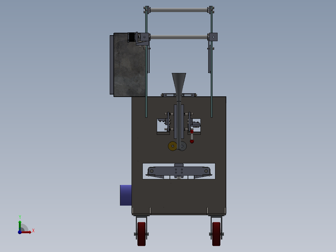 包装机sw16可编辑前视图