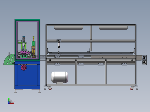 双边工作自动裁断机前视缩略图