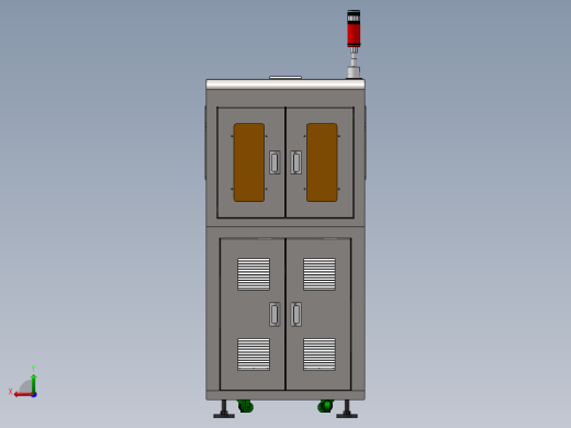 双轨散热翻板机sw18可编辑后视缩略图