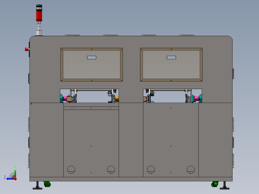 双轨散热翻板机sw18可编辑右视缩略图