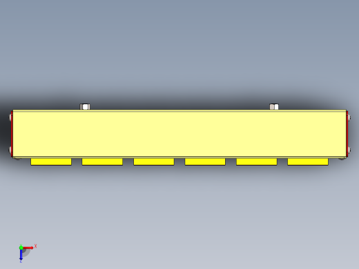 插排电控箱子俯视缩略图