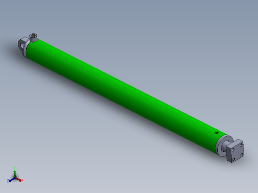 焊接式液压缸（带平衡块（筒））50x32x720 mm