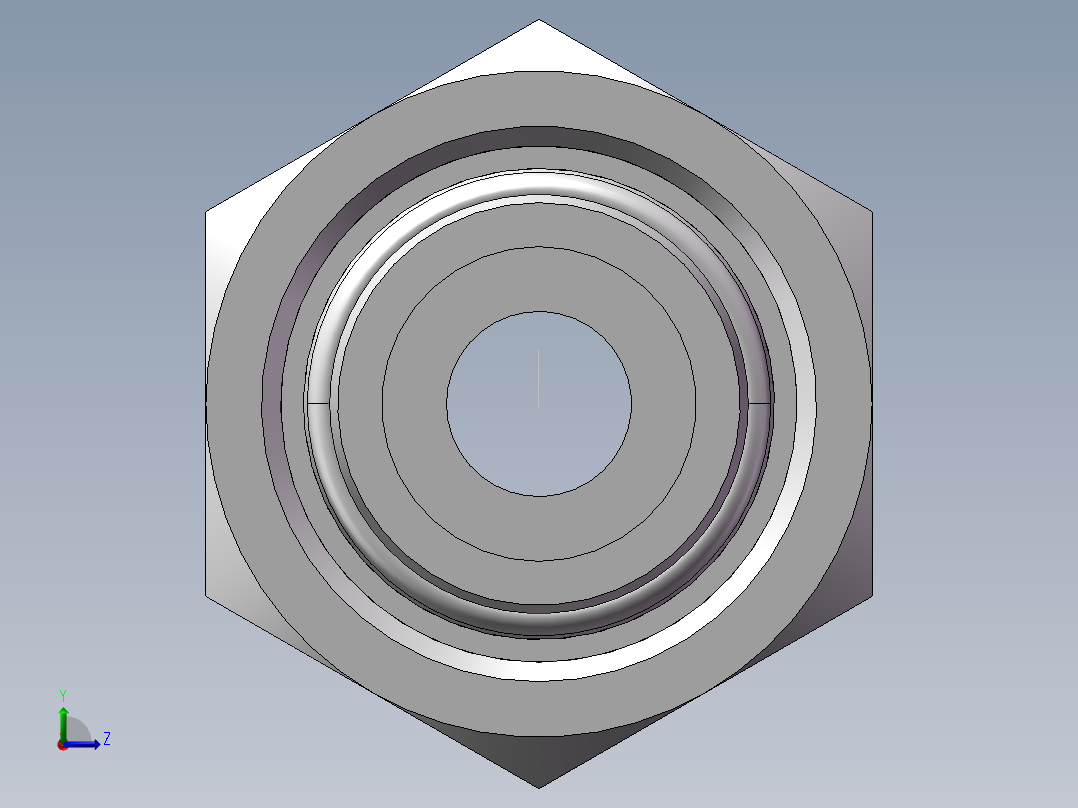 直通变径接头、2C-22-30左视图