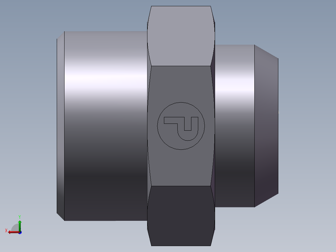 焊接直接头、1DW-42-30后视图