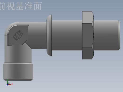 直角过板接头、6D9-16LN